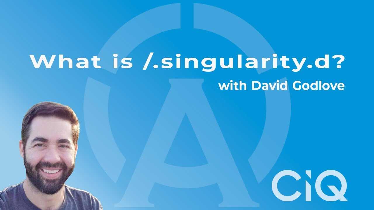 /.singularity.d - The Hidden Files