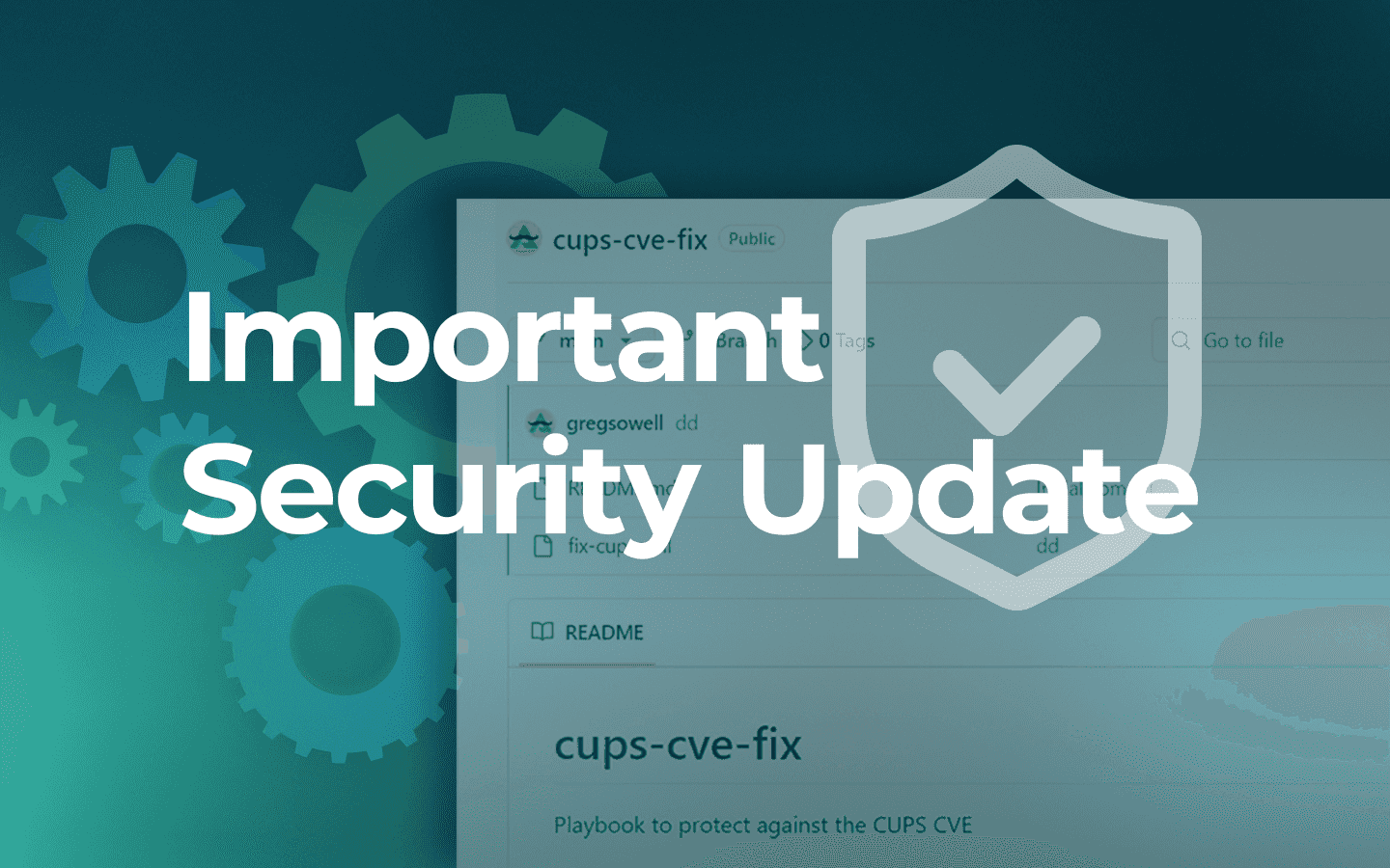 Important Security Update on OpenPrinting CUPS Vulnerabilities