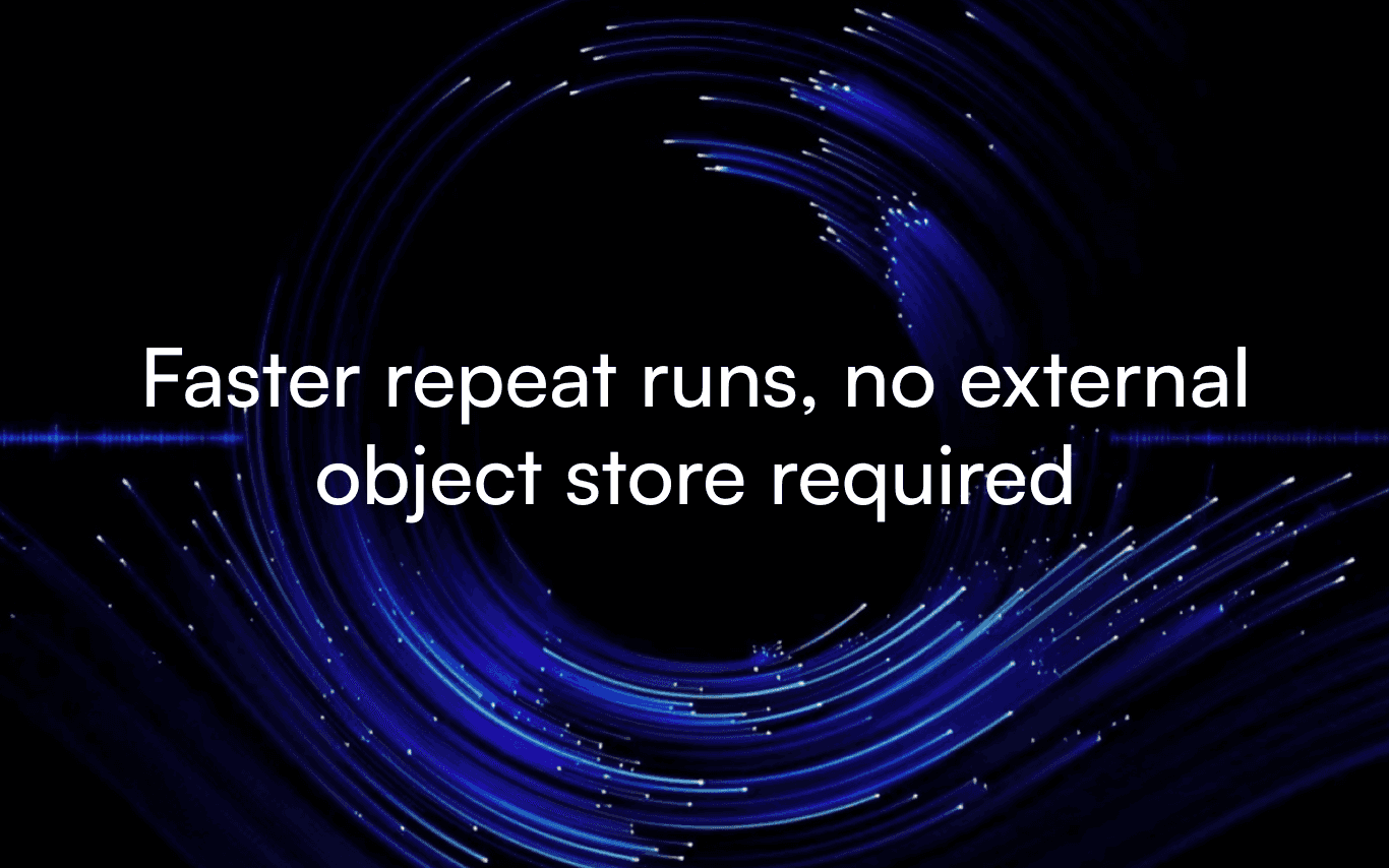 Move data in and out of Fuzzball workflows without an external object store
