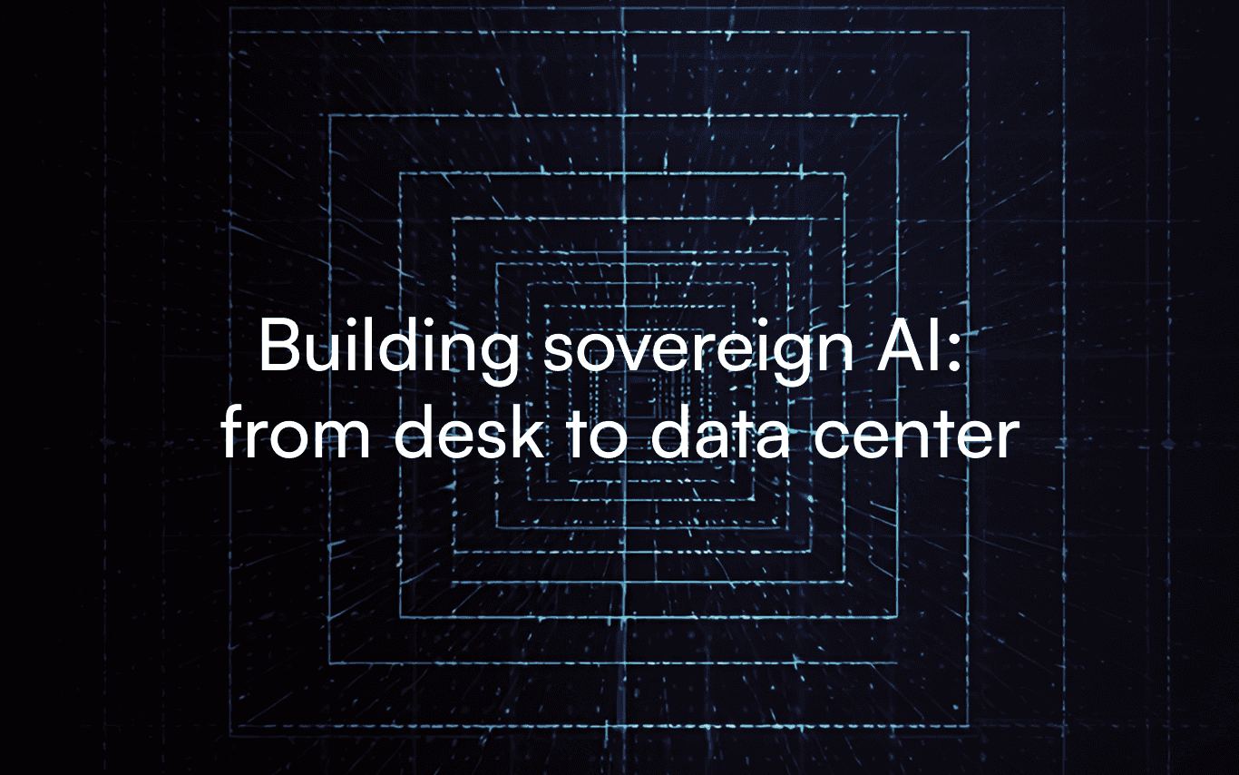 Sovereign AI, from desk to data center: a conversation with TechnologyInsider