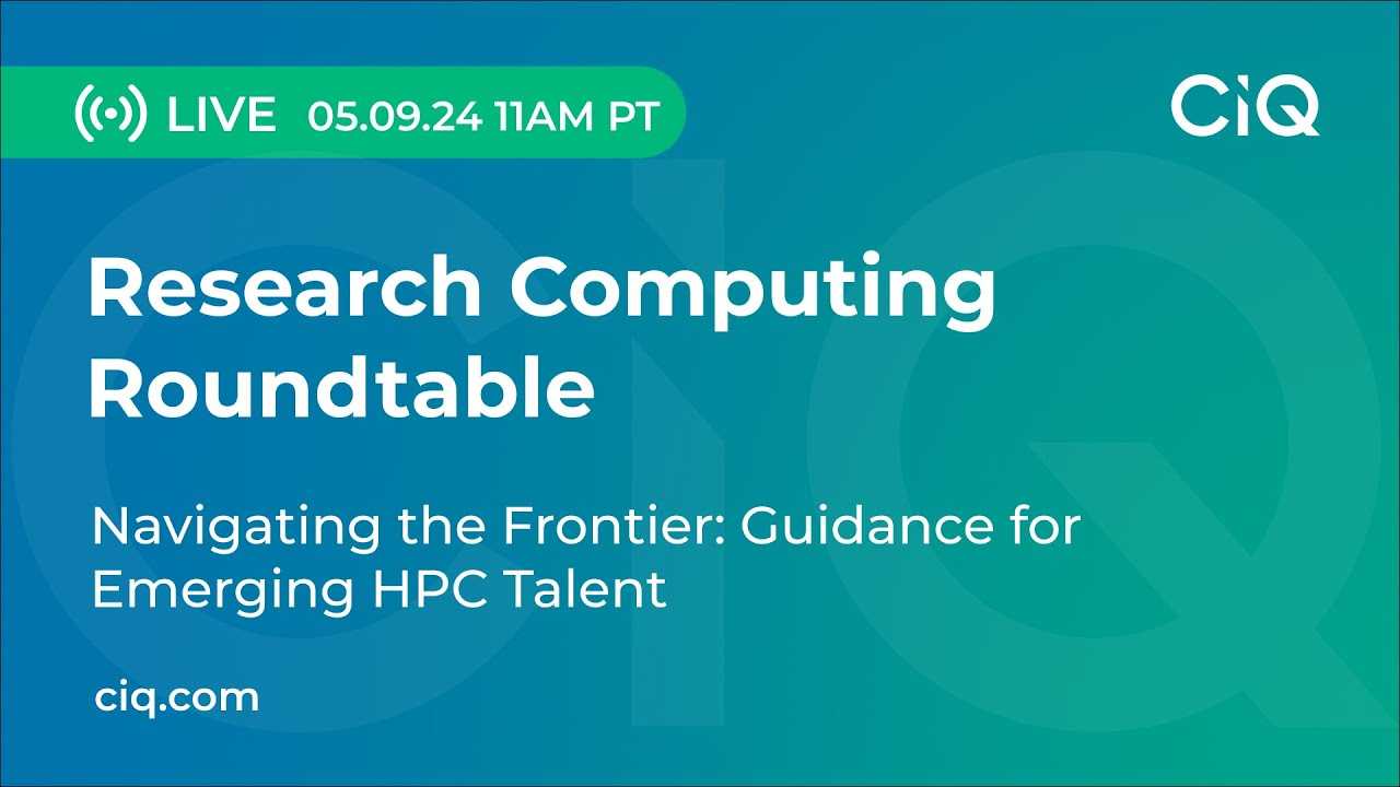 Navigating the Frontier: Guidance for Emerging HPC Talent