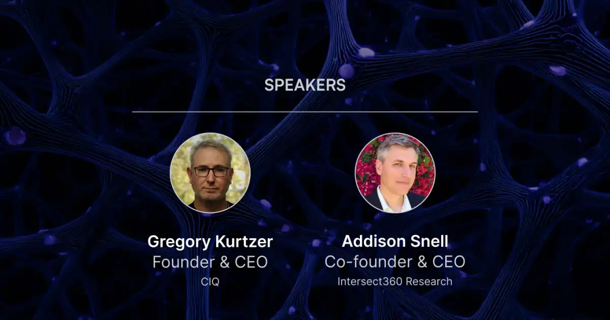 Cut through the AI hype: Get real infrastructure that delivers webinar poster