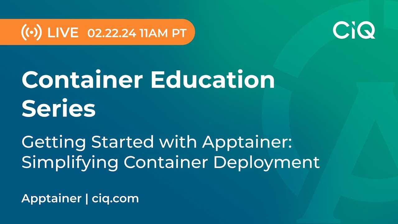 Getting Started with Apptainer: Simplifying Container Deployment