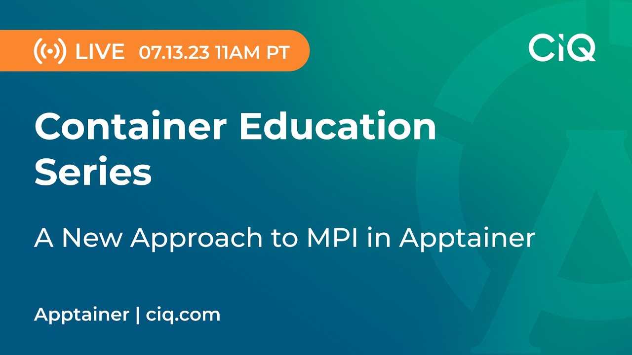 A New Approach to MPI in Apptainer