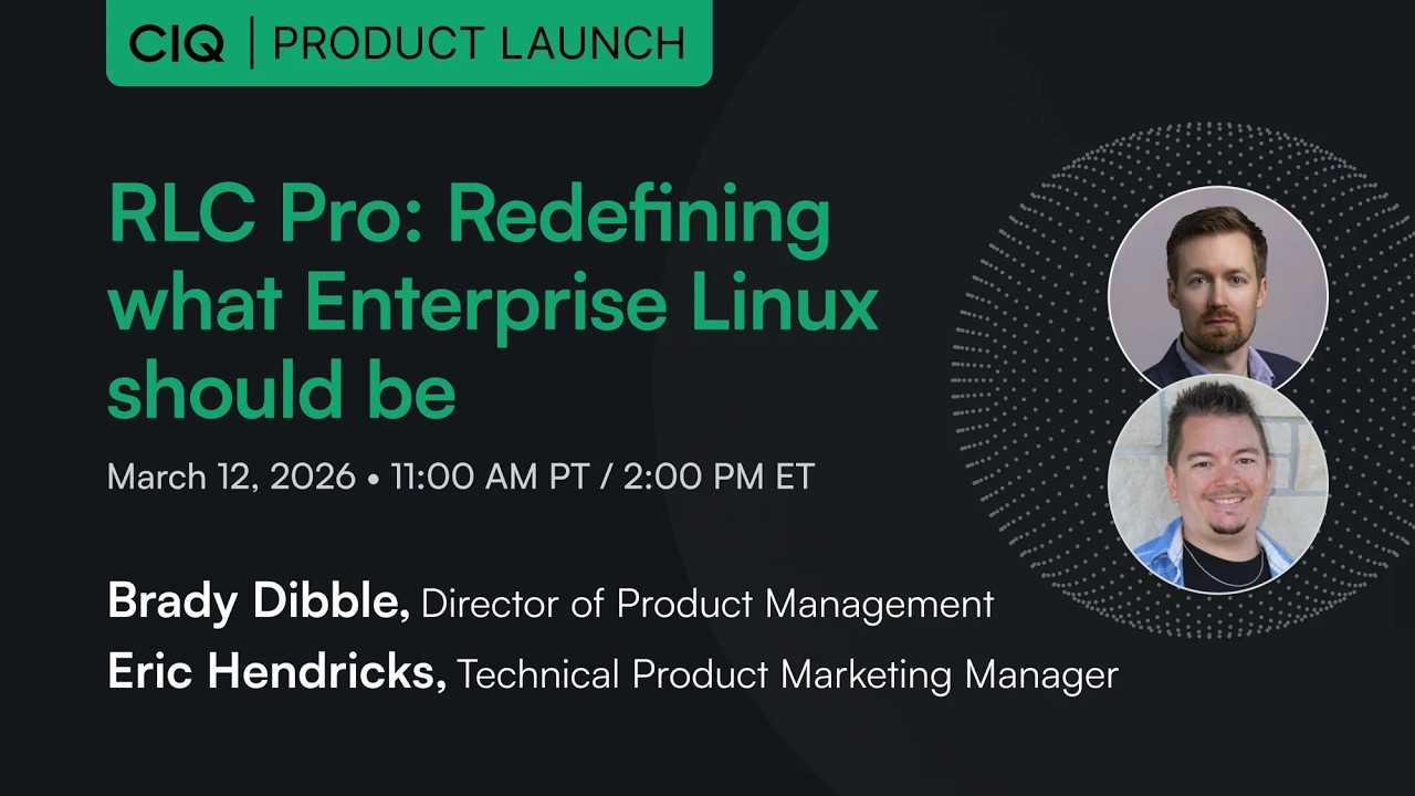 Redefining what Enterprise Linux should be