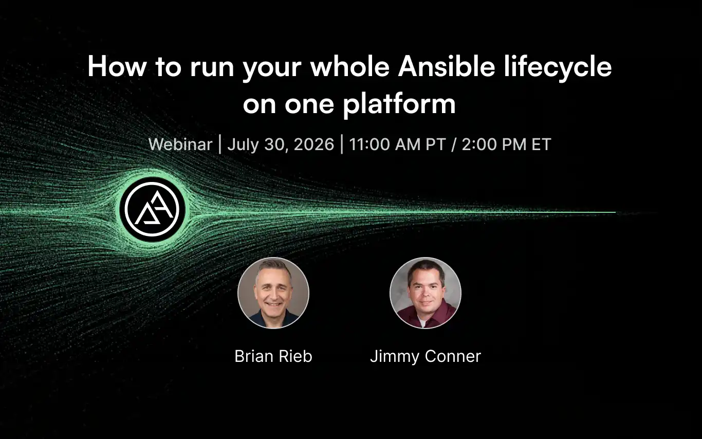 How to run your whole Ansible lifecycle on one platform