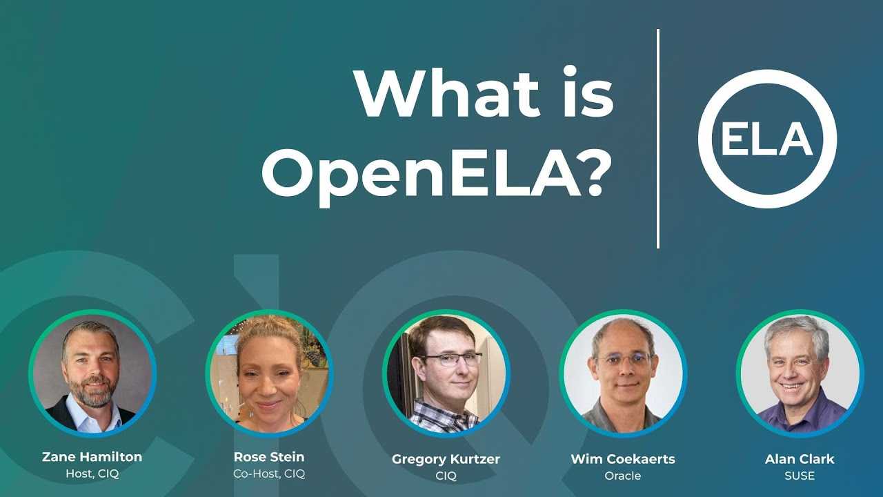What is OpenELA?