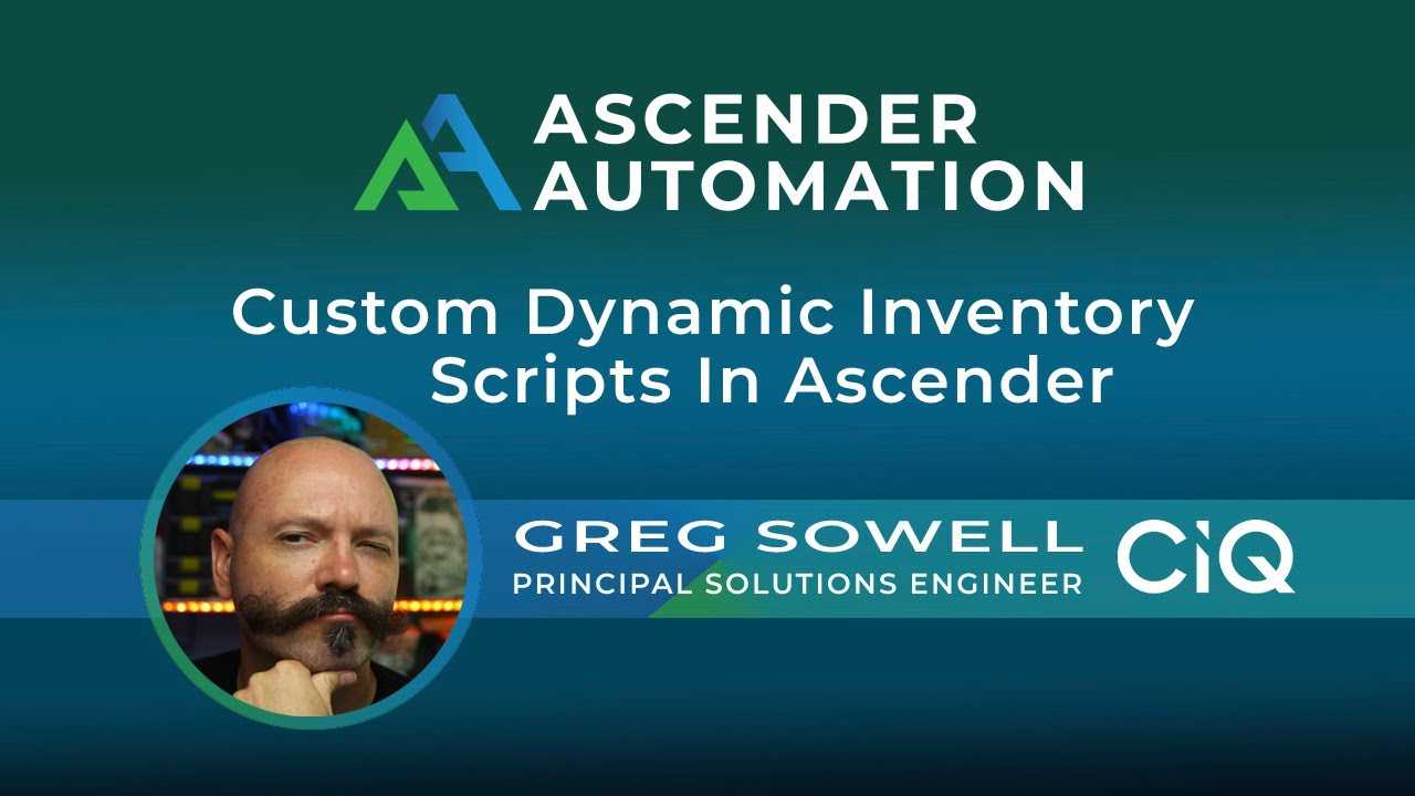 Ascender Custom Dynamic Inventory Scripts