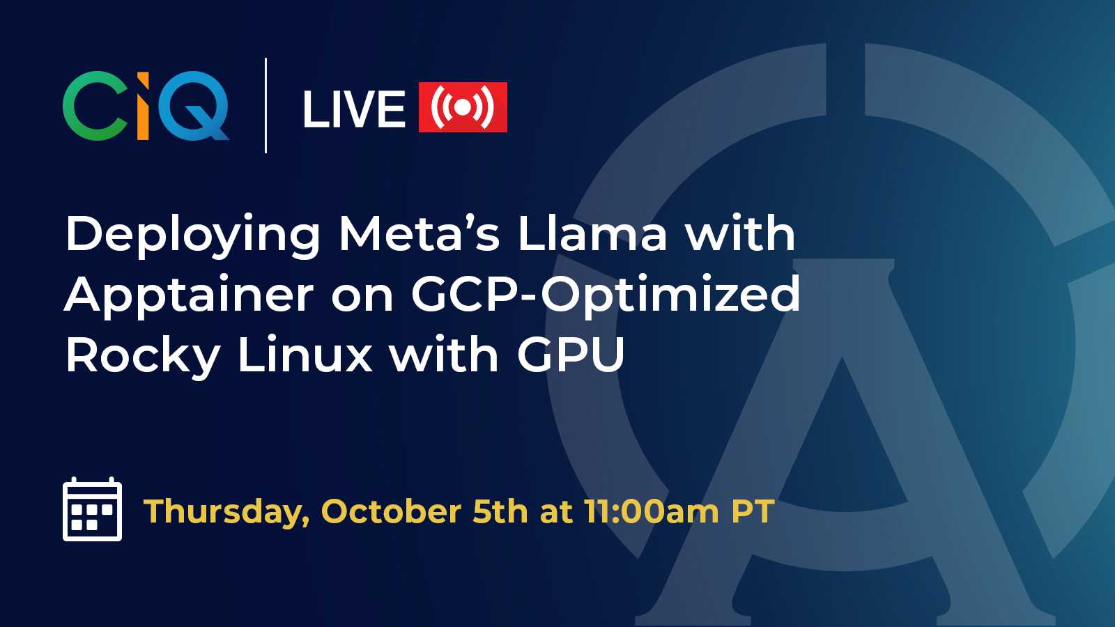 Deploying Meta's Llama with Apptainer on GCP Optimized Rocky Linux with GPU