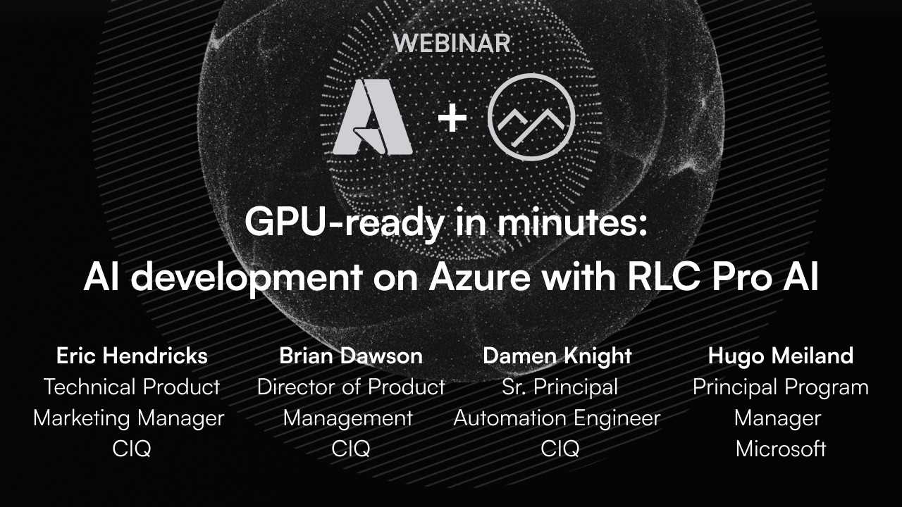 GPU-ready in minutes: AI development on Azure with RLC Pro AI